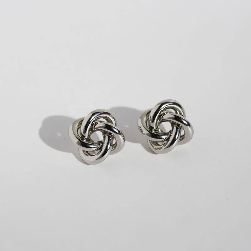 Knotty Stud Earrings