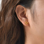 Hashtag Stud Earrings